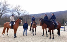 Stage avec Jean Vezin pour nos cavaliers de saut aux Écuries du Bois Clos, Écurie de propriétaires dans le pays de Gex